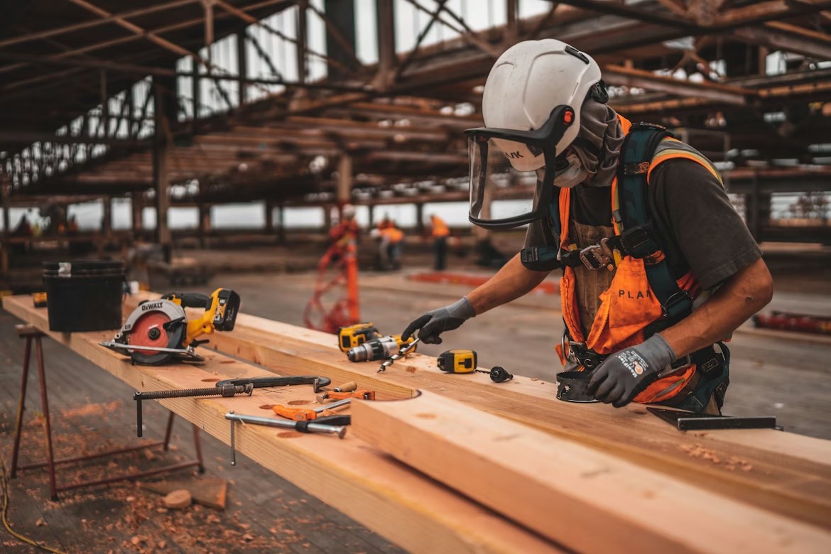 Lumber yard
